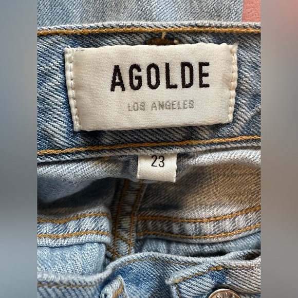 AGOLDE Riley High Rise Straight Crop - Picture 13 of 16